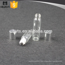 Rollo de 10 ml para mascotas en botella con bola de metal y tapa de aluminio